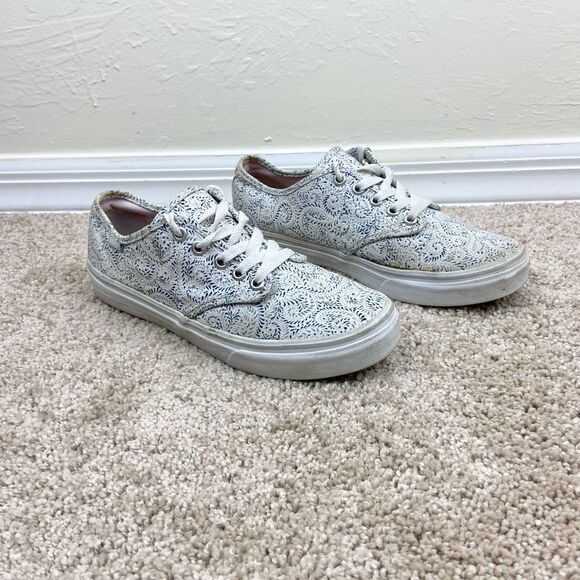 Vans Camden Paisley Print Lace-Up Sneakers - Picture 1 of 7